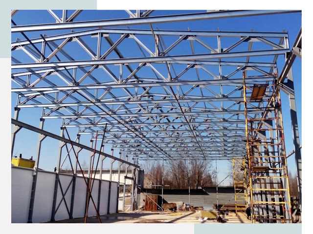 Строительство цехов в Белово от 652 руб. под ключ