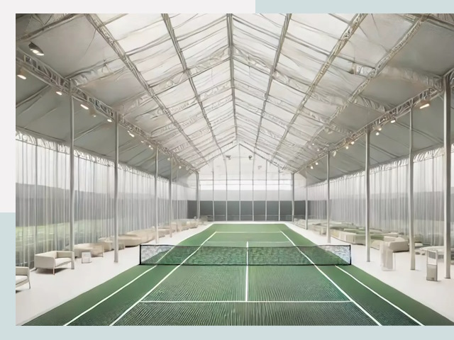 Строительство теннисных кортов в Белове