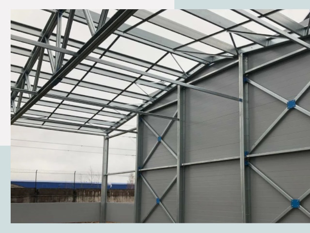 Каркасные ангары от СтальСтрой-Блв по цене от 652 руб.