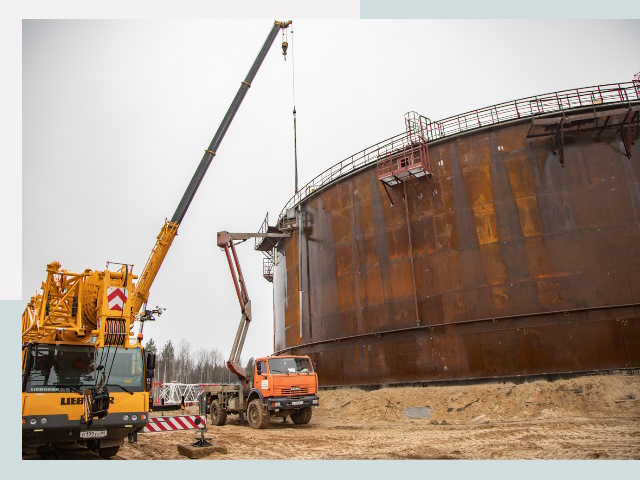 Монтаж резервуаров в Белове от 652 руб. за м³