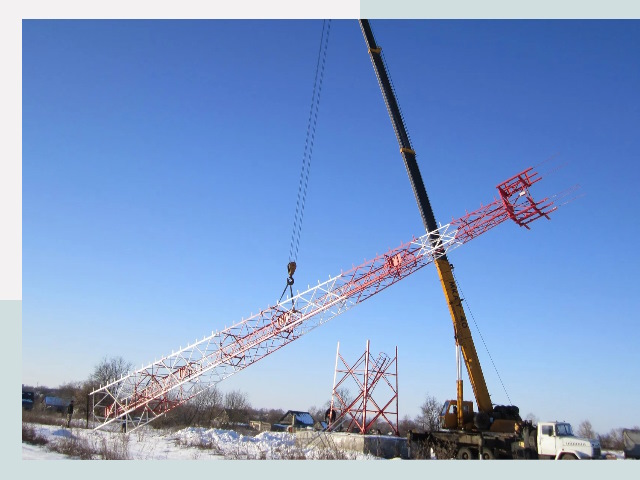 Строительство башен связи в Белове от 652 руб.