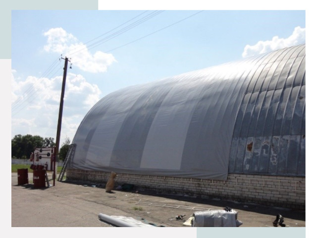 Ремонт ангаров в Белове