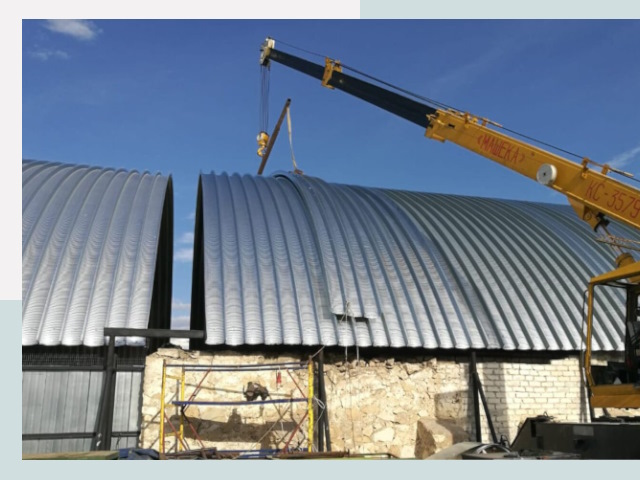 Реконструкция ангаров в Белове от 652 руб.