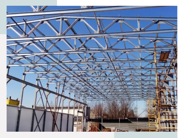 Металлокаркасы для складов в Белове